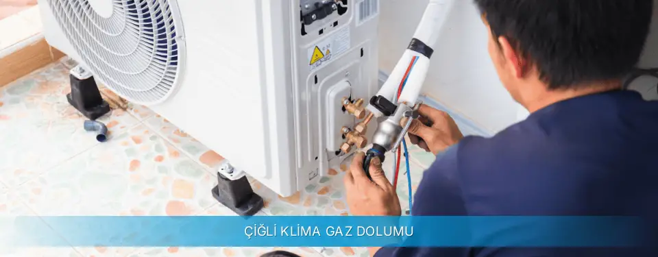 Çiğli İlçemi Altus Klima Gaz Dolumu